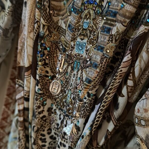 11 NWOT CAMILLA Long Sleeve Oversized Silk Peasant Dress
The Throne Room - Picture 9 of 12